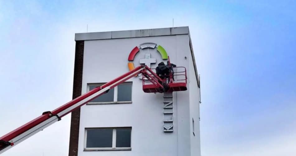 Außenwerbung an signifikanten Orten