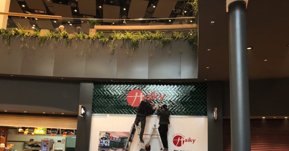 Arbeiten vor Öffnungszeiten in Malls