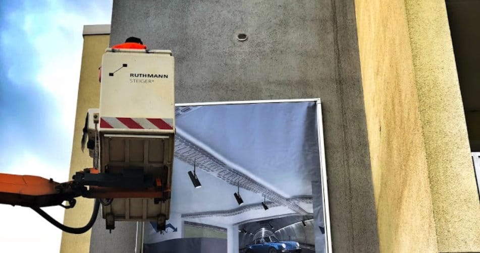 Konstruktionsbanner