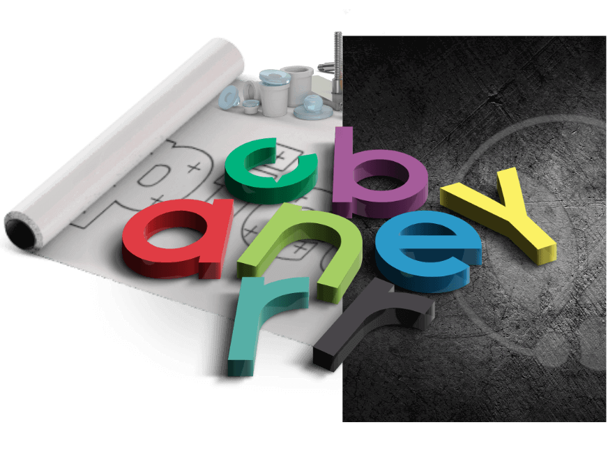 3D Buchstaben aus Acryl
